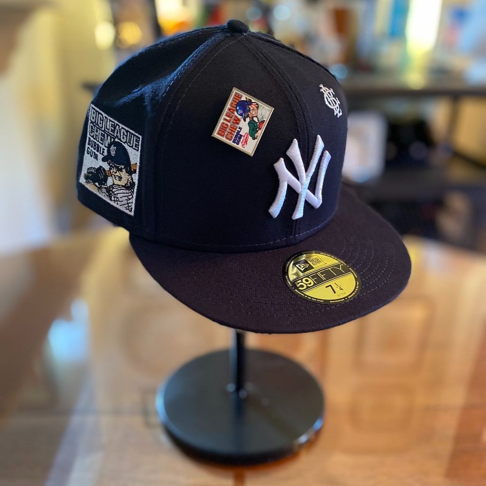 Men's NY Yankees New Era Navy MLB x Big League Chew 59FIFTY Fitted Hat